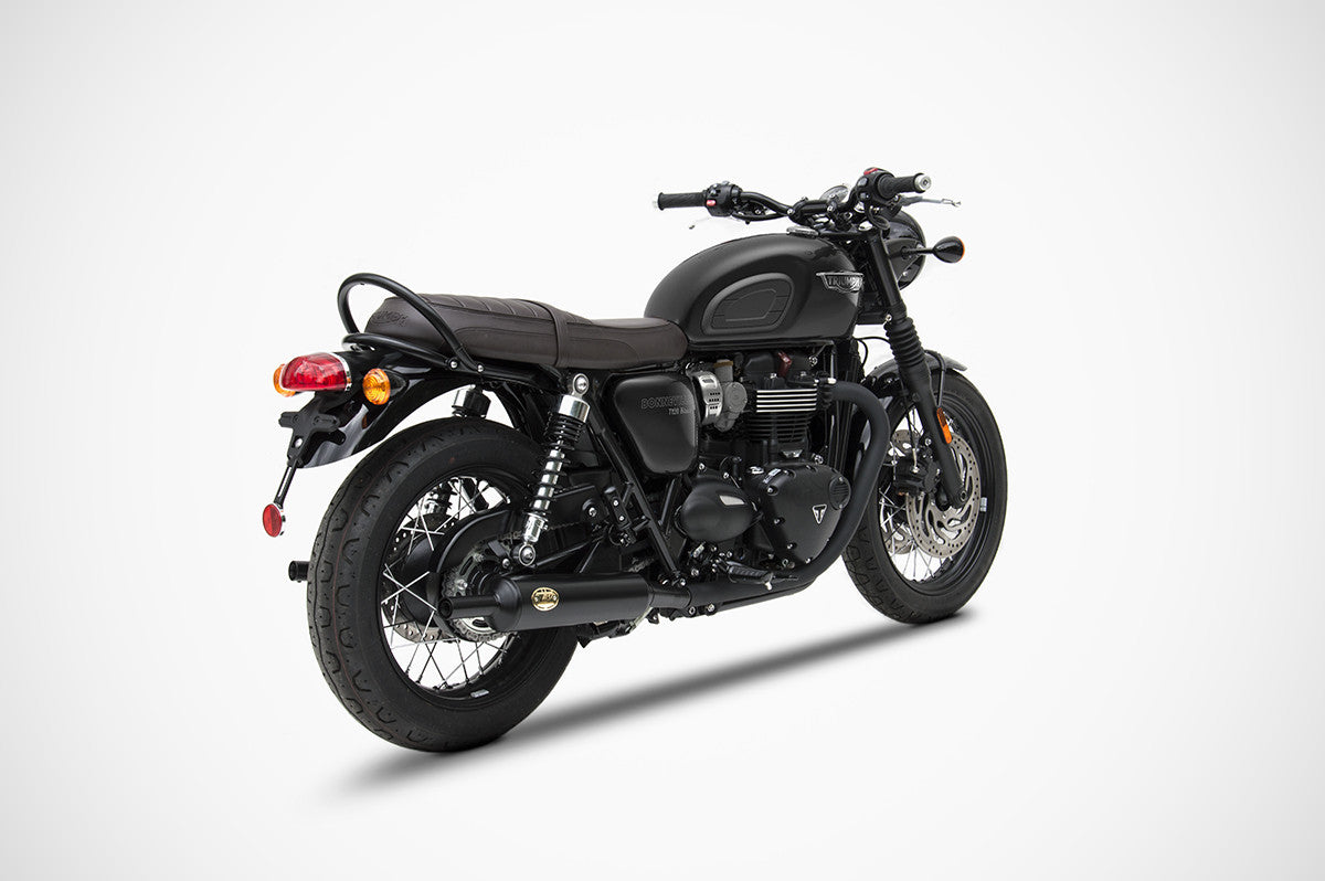 ZARD Exhaust Slip-Ons "Bottle" Triumph Bonneville T120 2016-2020