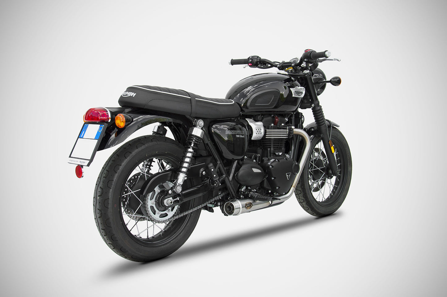 ZARD Exhaust Racing Full Kit Triumph Bonneville T120 2021-2023