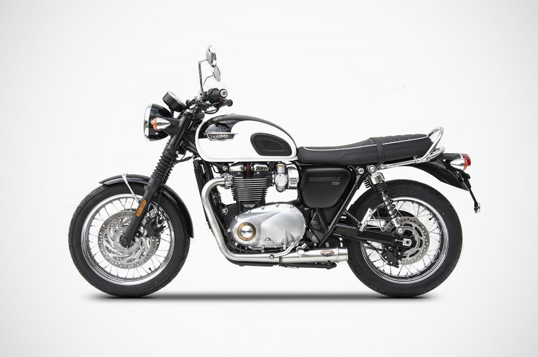 ZARD Exhaust Racing Full Kit Triumph Bonneville T120 2021-2023