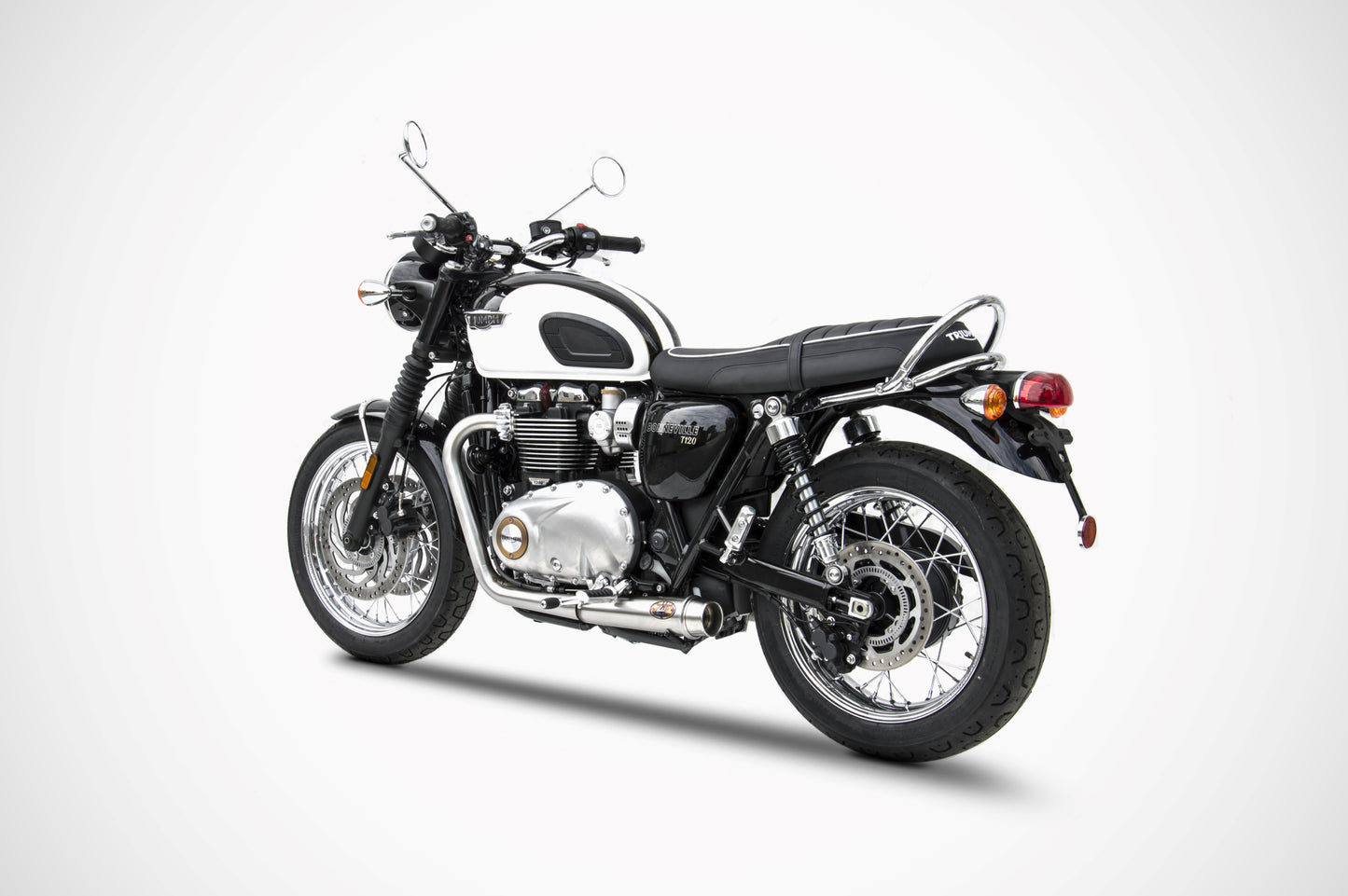 ZARD Exhaust Racing Full Kit Triumph Bonneville T120 2021-2023