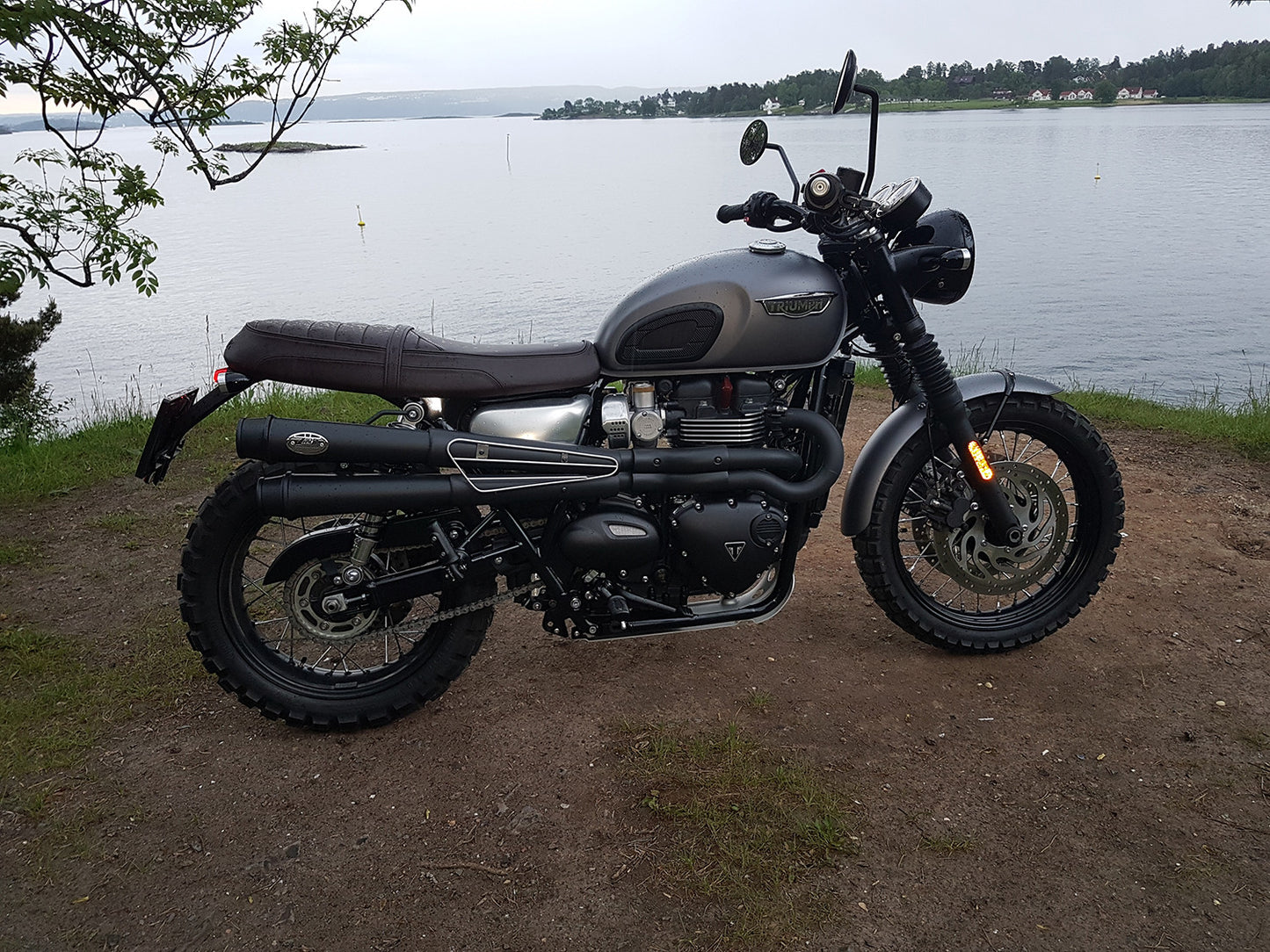 ZARD Exhaust High Full Kit Triumph Bonneville T120 2016-2020