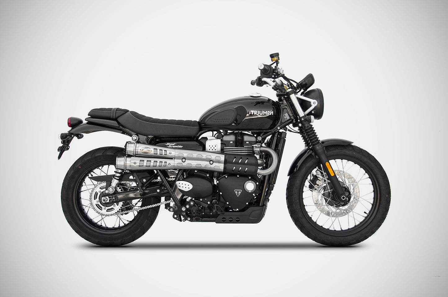ZARD Exhaust Slip-On "Six Days" Triumph Street Scrambler 900 2017-2020