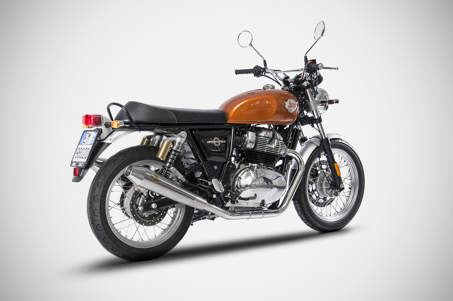 ZARD Exhaust Slip-Ons Royal Enfield Interceptor 650 2021-2023