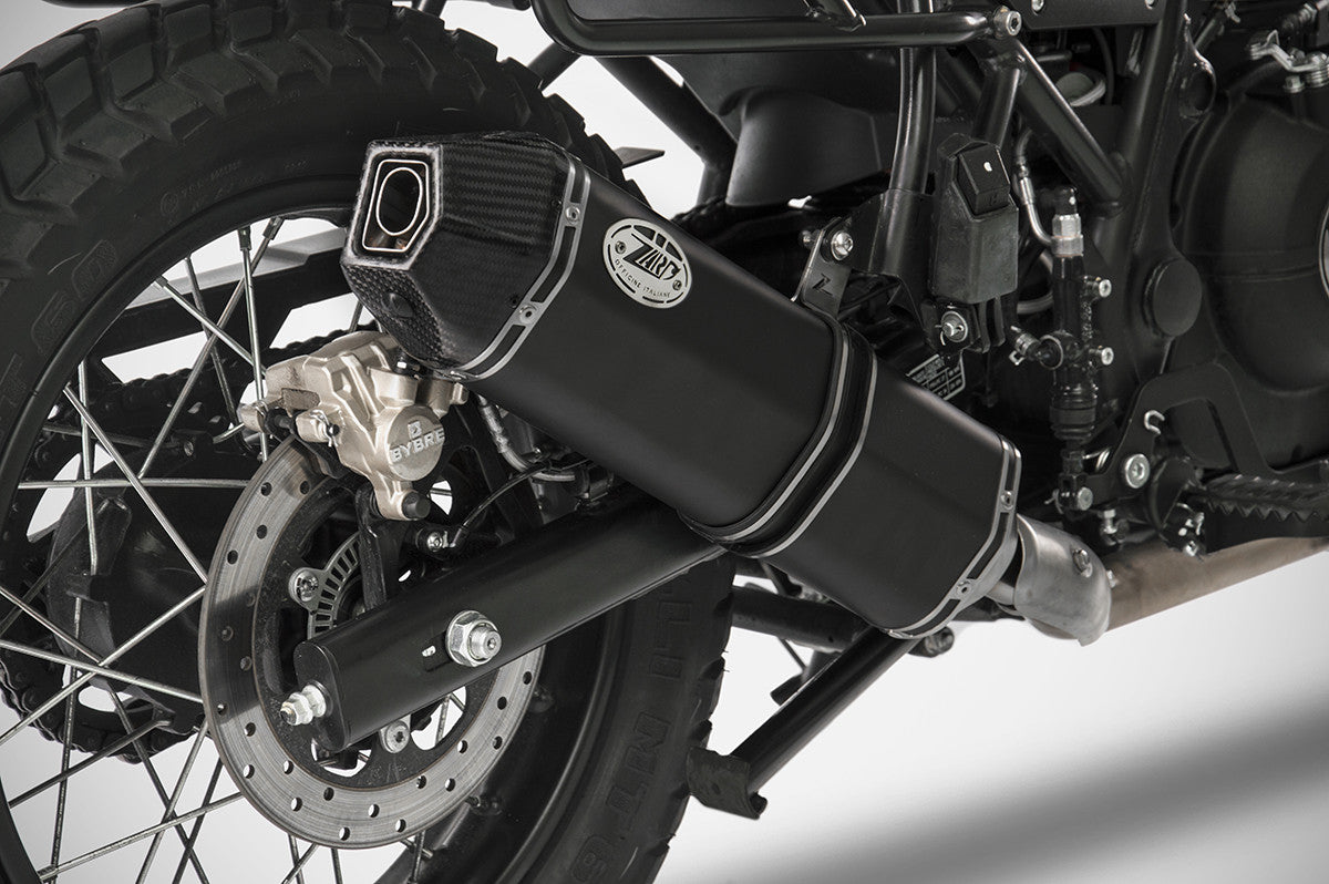 ZARD Exhaust Slip-On "Penta Low" Royal Enfield Himalayan 410 2021-2023 - Adventure Parts