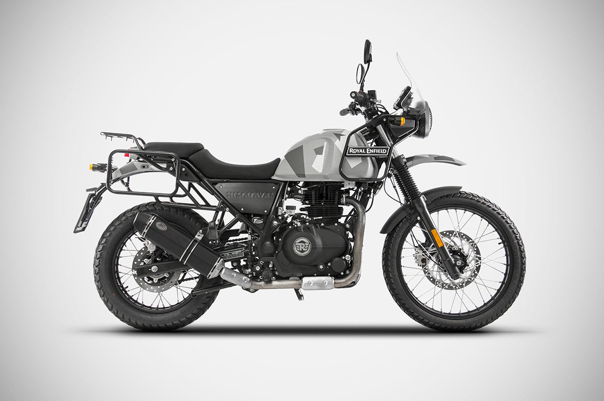 ZARD Exhaust Slip-On "Penta Low" Royal Enfield Himalayan 410 2021-2023 - Adventure Parts