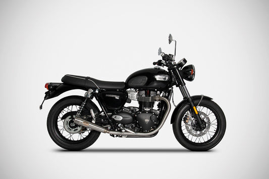 ZARD Slip-On Exhaust Triumph Bonneville T100 2021-2023 - Adventure Parts