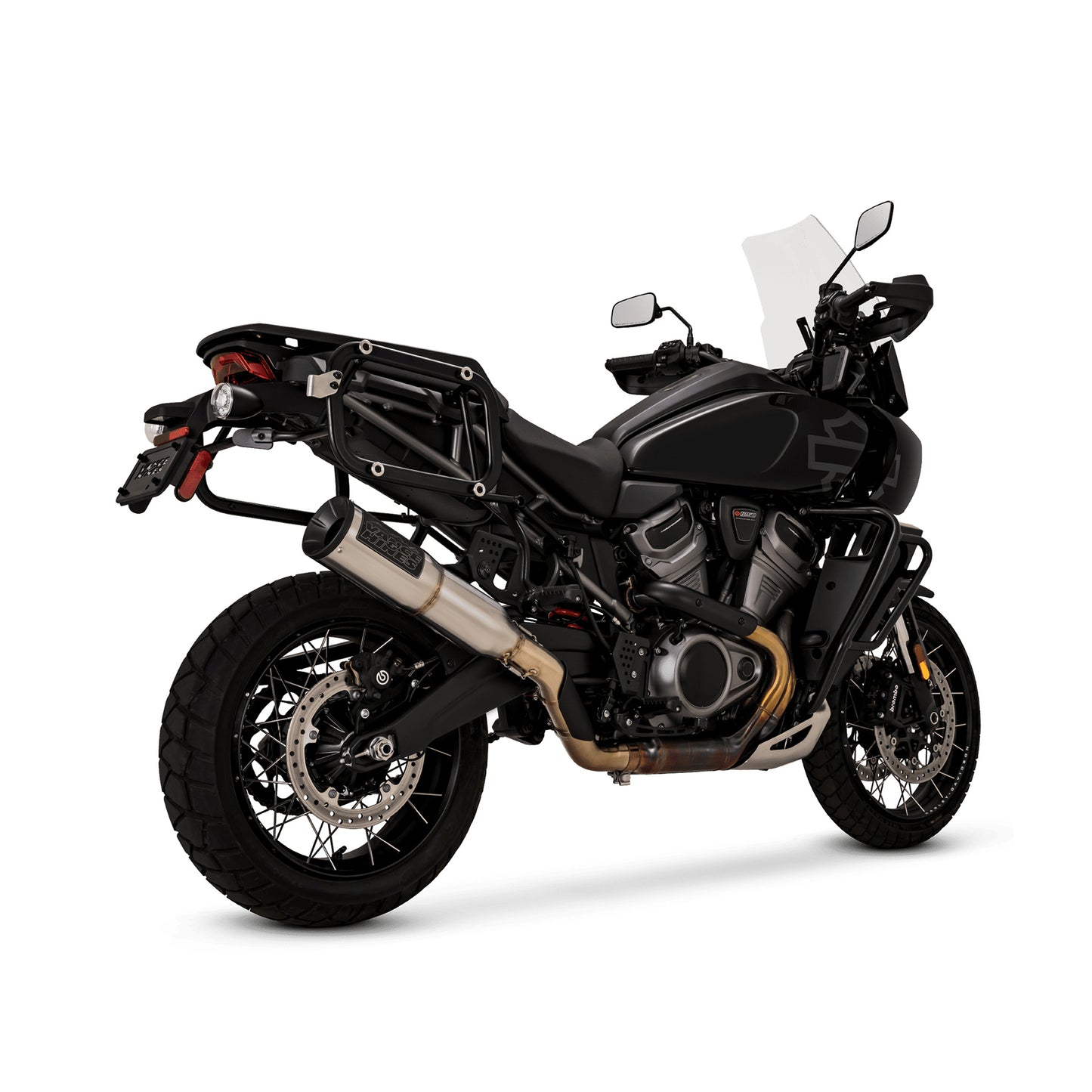 Vance & Hines Slip-On Adventure Hi-Output 450 Black 2021-2024