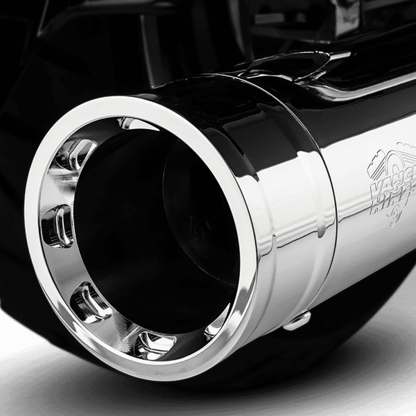 Vance & Hines Slip-On Oversized 450 Destroyer Chrome/Black 1995-2016 - Adventure Parts