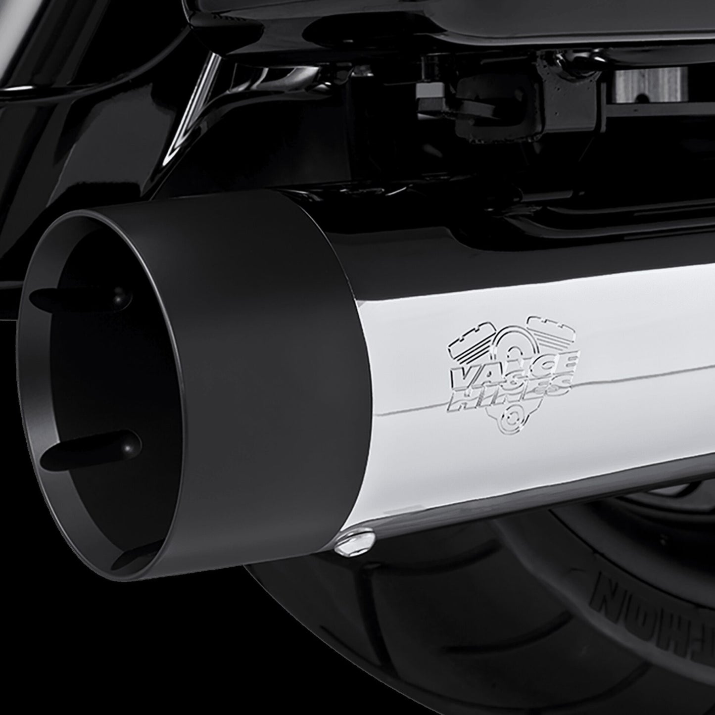 Vance & Hines Slip-On Oversized 450 Titan Black 2024-2025 - Adventure Parts