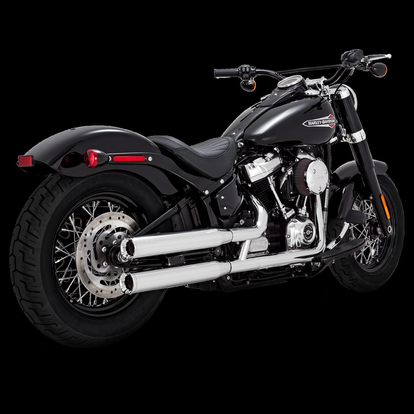 Vance & Hines Slip-On Eliminator 300 Chrome 2018-2023 - Adventure Parts