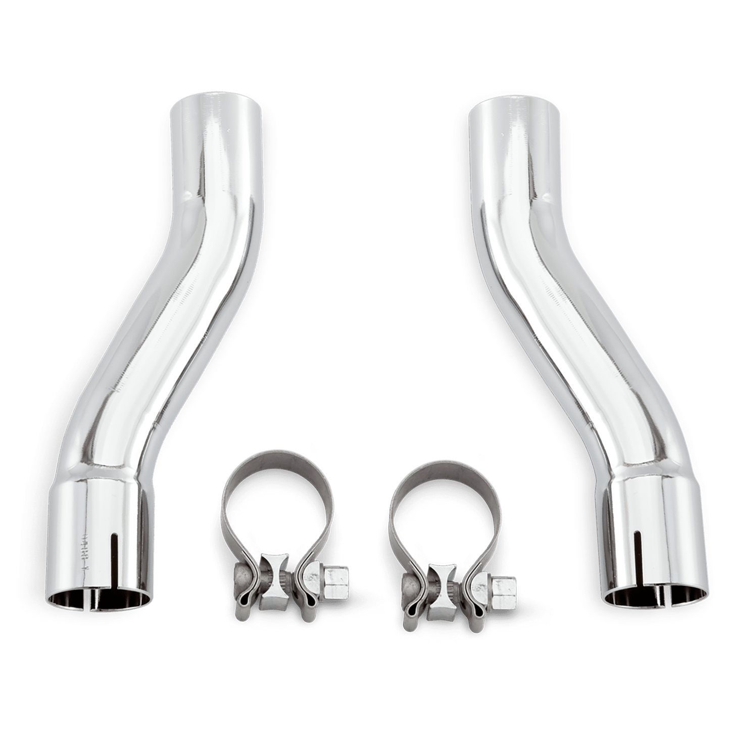 Vance & Hines Slip-On Tri Glide Adaptor Kit Chrome 2009-2016