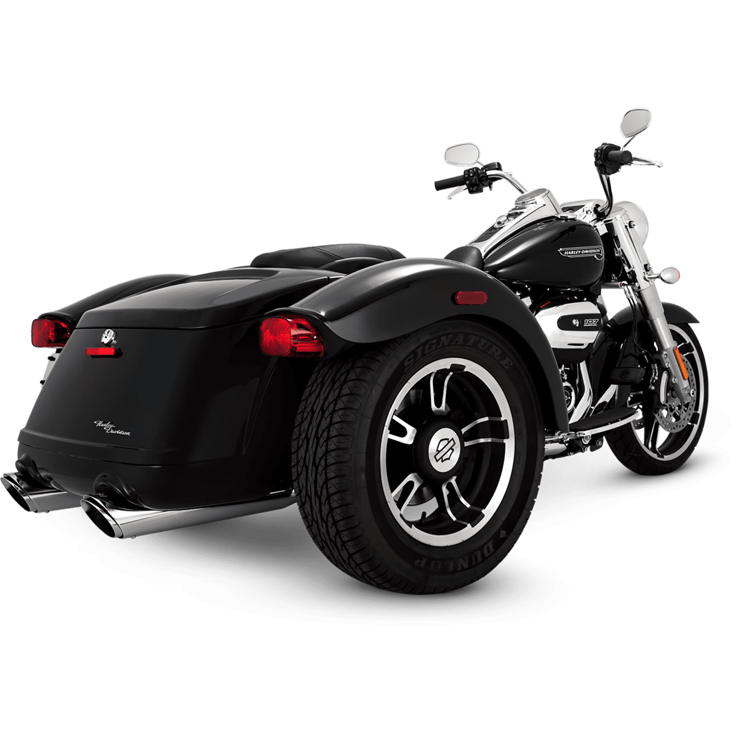 Vance & Hines Slip-On Twin Slash Chrome