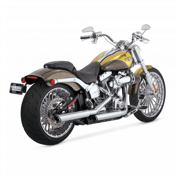Vance & Hines Slip-On Big Twin Slash 3″ Black 2018-2023 - Adventure Parts