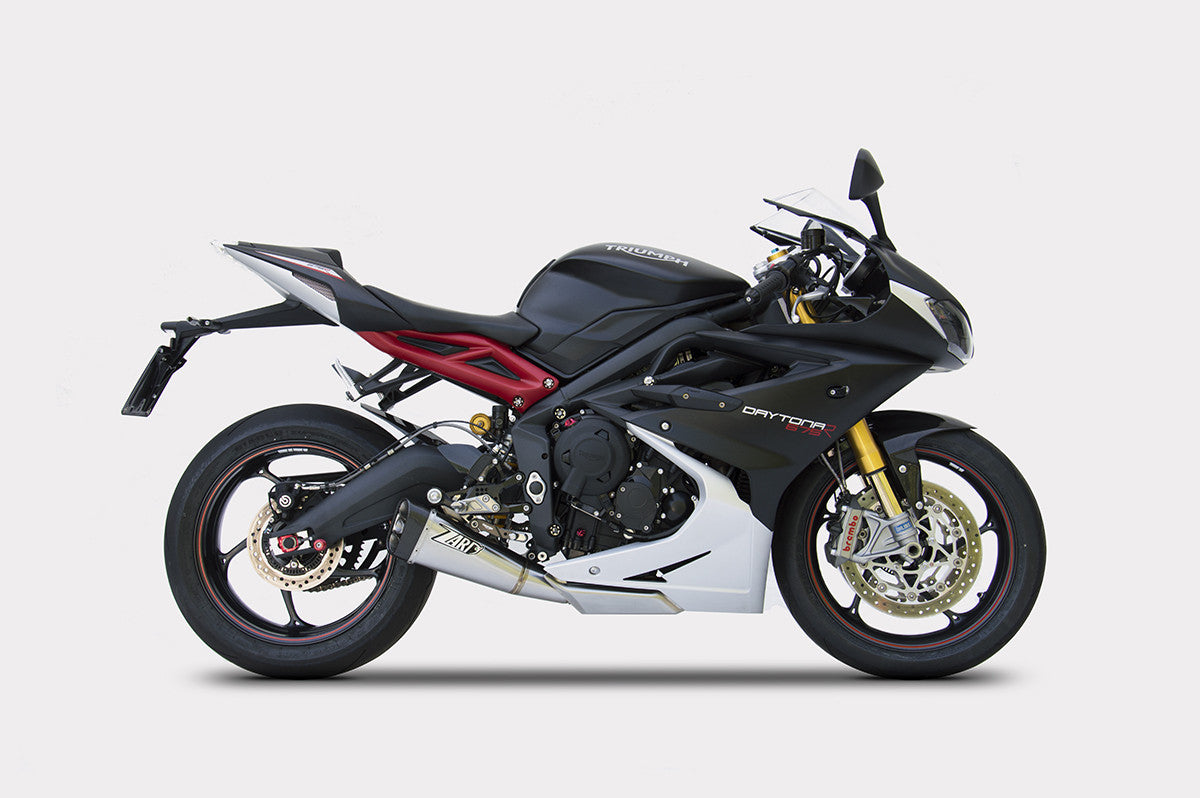 ZARD Exhaust "Short" Full Kit Triumph Daytona 675 2013-2016
