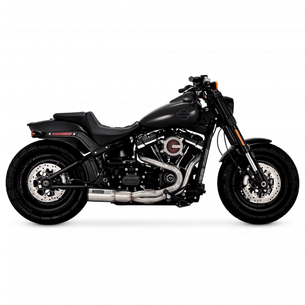 Vance & Hines Slip-On Stainless 2-Into-1 Hi-Output Brushed - Adventure Parts