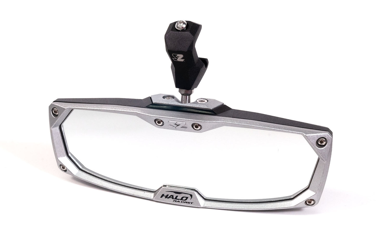 Seizmik Mirror Halo-RA CAST Rearview with Cast Aluminum Bezel – Polaris Pro-Fit Header Panel