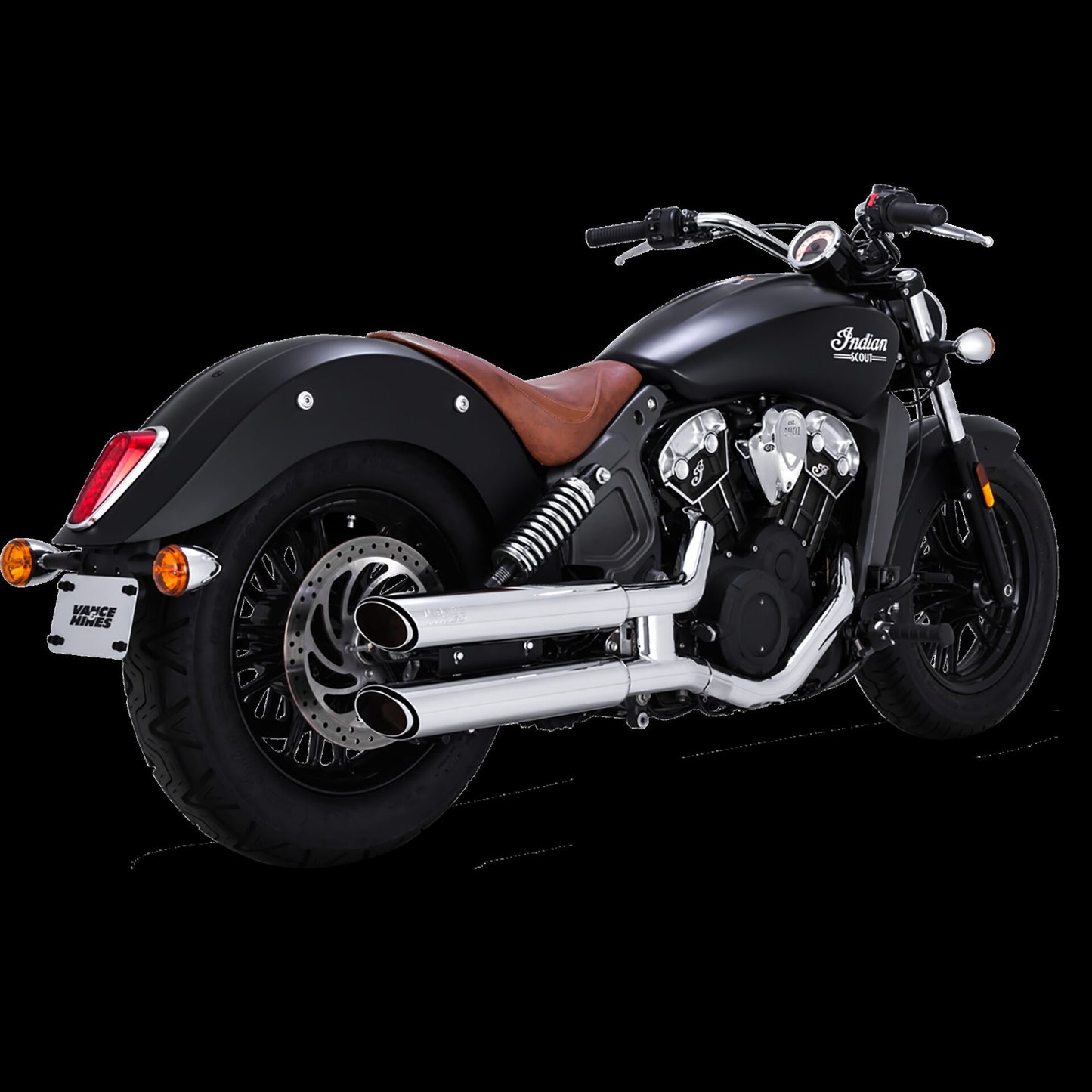 Vance & Hines Slip-On Twin Slash 3″ Chrome - Adventure Parts