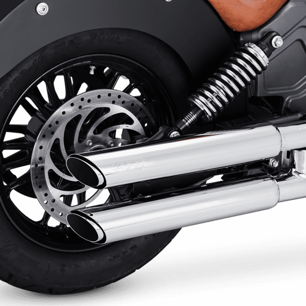 Vance & Hines Slip-On Twin Slash 3″ Chrome - Adventure Parts