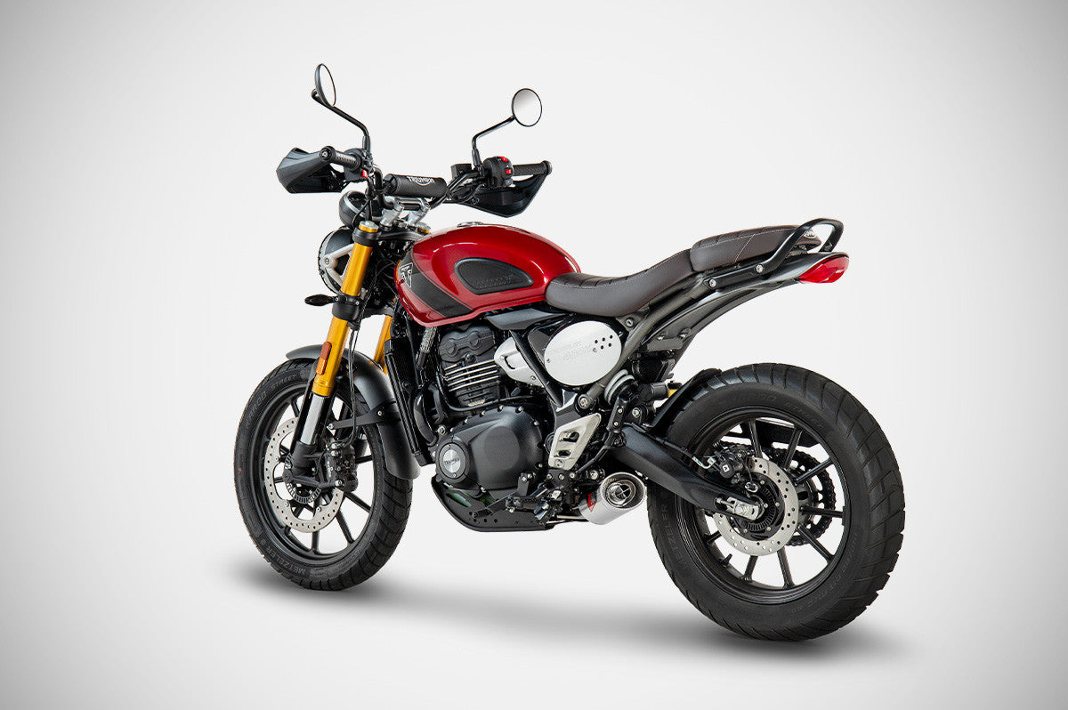 ZARD Full Kit Exhaust Triumph Scrambler 400 X 2024-2025 - Adventure Parts