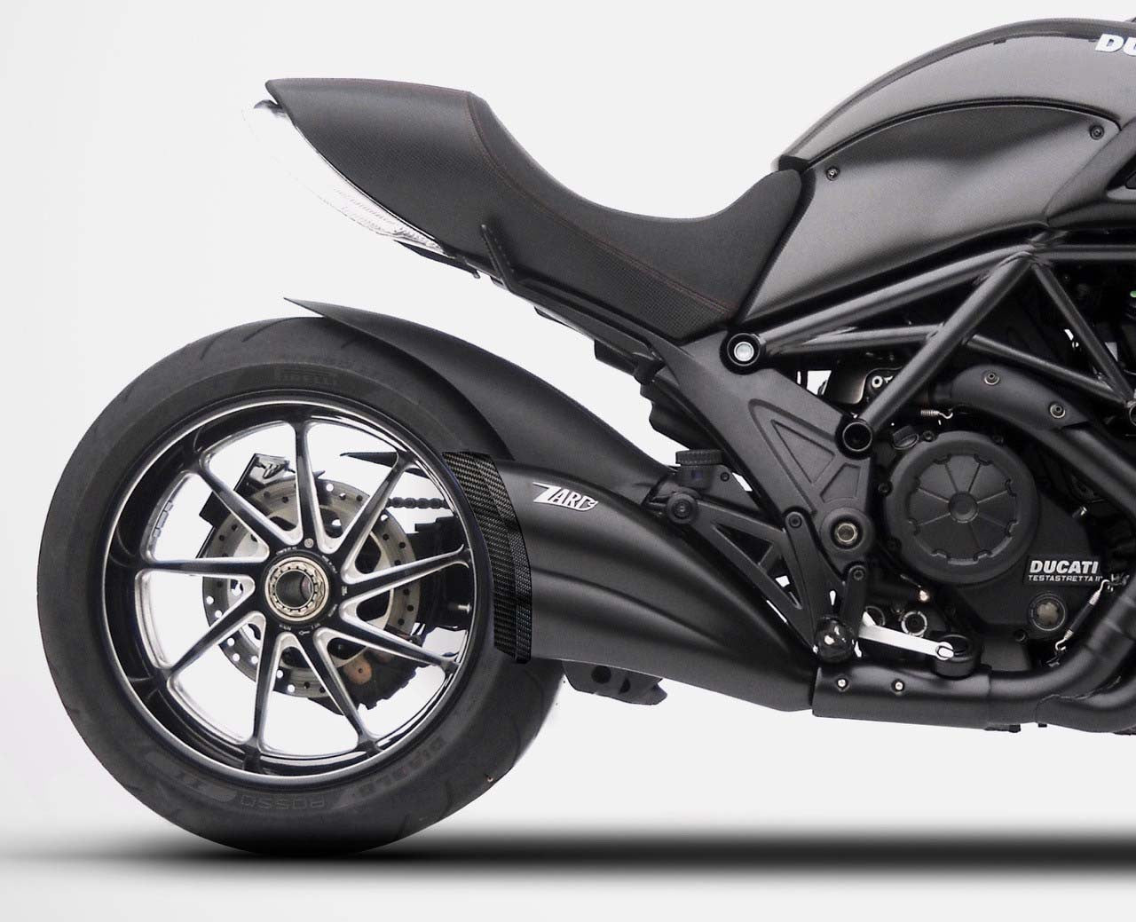 ZARD Exhaust Slip-On Ducati Diavel 1200 2011-2018 - Adventure Parts