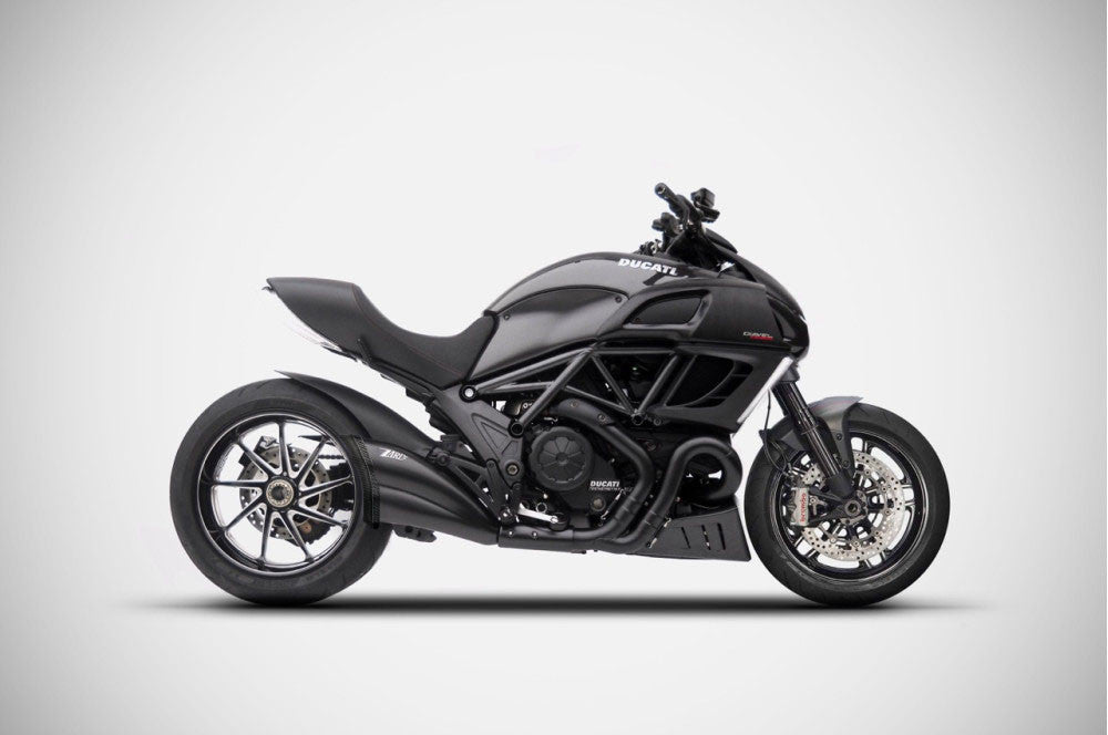 ZARD Exhaust Slip-On Ducati Diavel 1200 2011-2018 - Adventure Parts