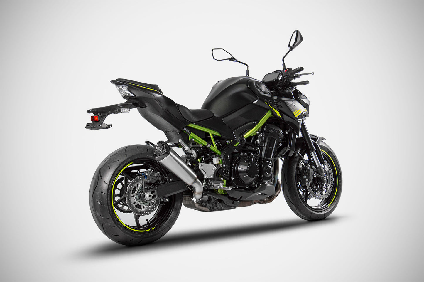 ZARD Slip-On Exhaust System Titanium Kawasaki Z900 2020-2024 - Adventure Parts