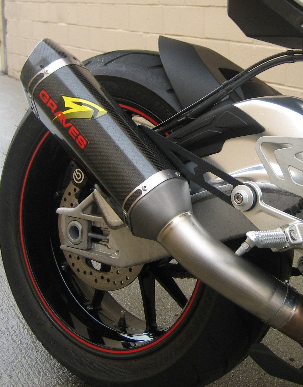 Graves Motorsports Carbon Cat Back Slip-On BMW S1000RR 2015-2016