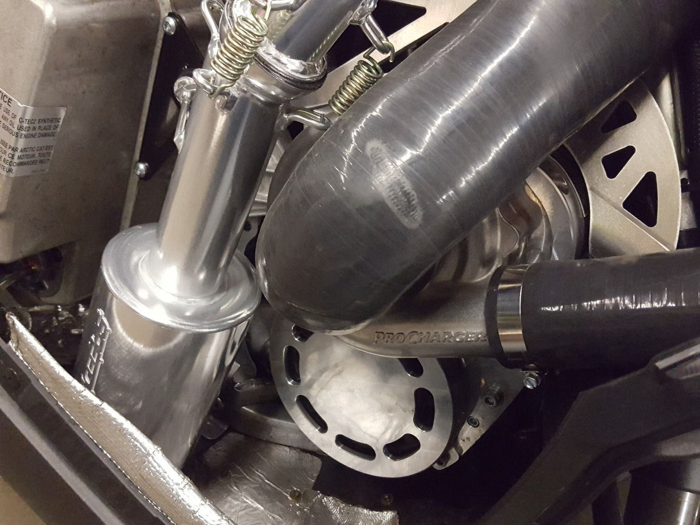 Speedwerx ProCharger Supercharger Kit With Intercooler Yamaha Mountain Max 800 2022-2024