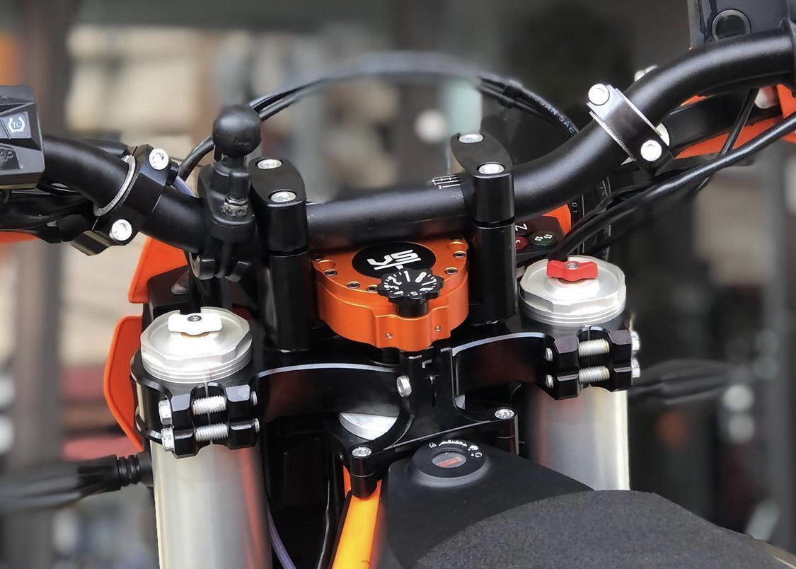 GPR V5 Fat Bar Dirt Bike Stabilizer Kit KTM SMC 2019-2024 - Adventure Parts