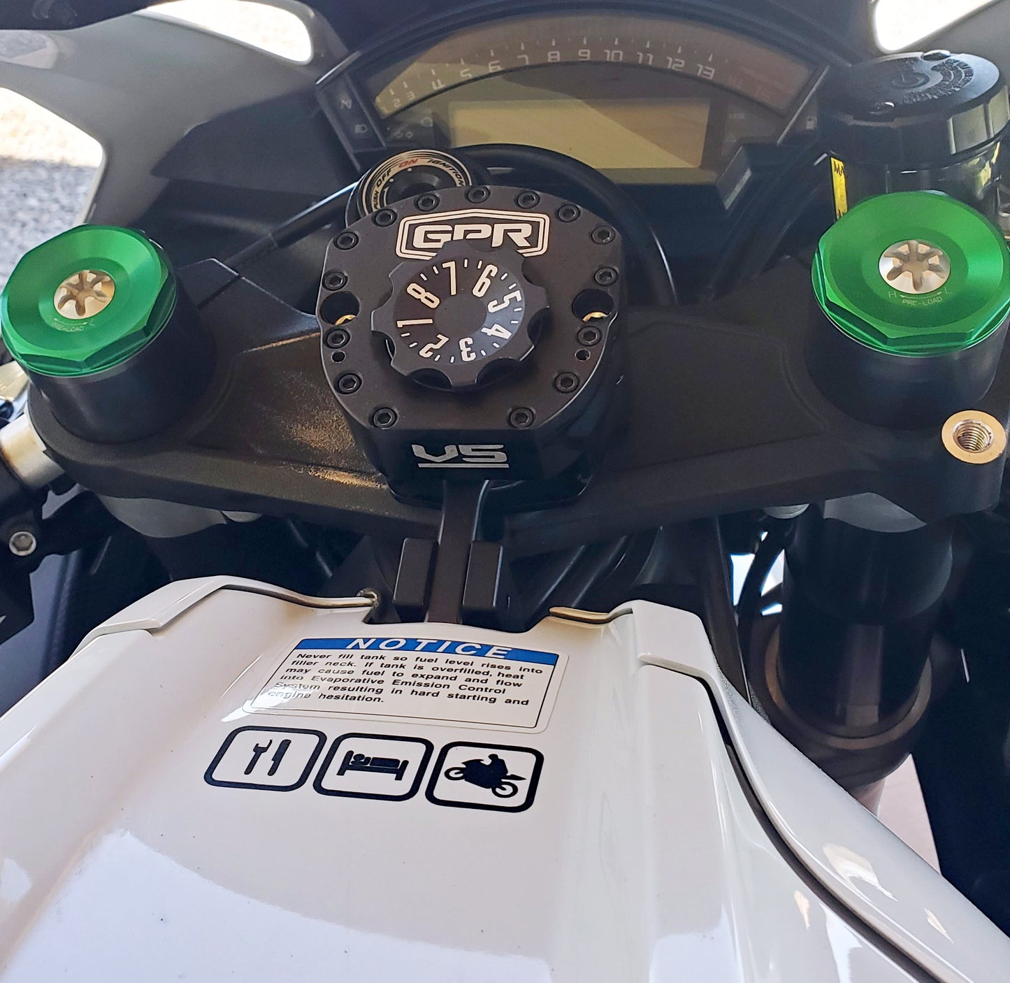 GPR V5-S Stabilizer Kit Kawasaki ZX10R 2013-2015 - Adventure Parts