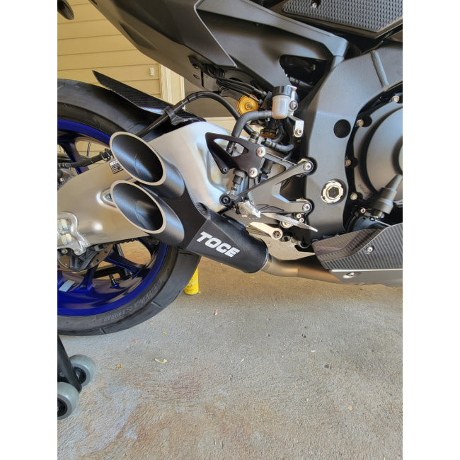 Toce Razor Tip Decat Exhaust - Yamaha R1 2015-2025