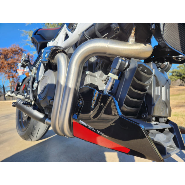 Toce Low Mount Sport Edition Race Exhaust - Indian FTR1200 / FTR1200S / Sport / Carbon / R - Adventure Parts