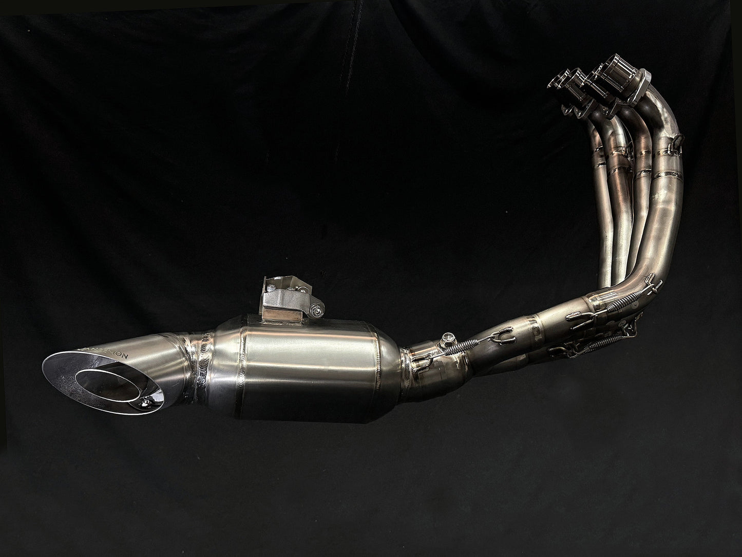 Vandemon Titanium Low Mount Exhaust System Honda CBR650R 2019-2023 - Adventure Parts