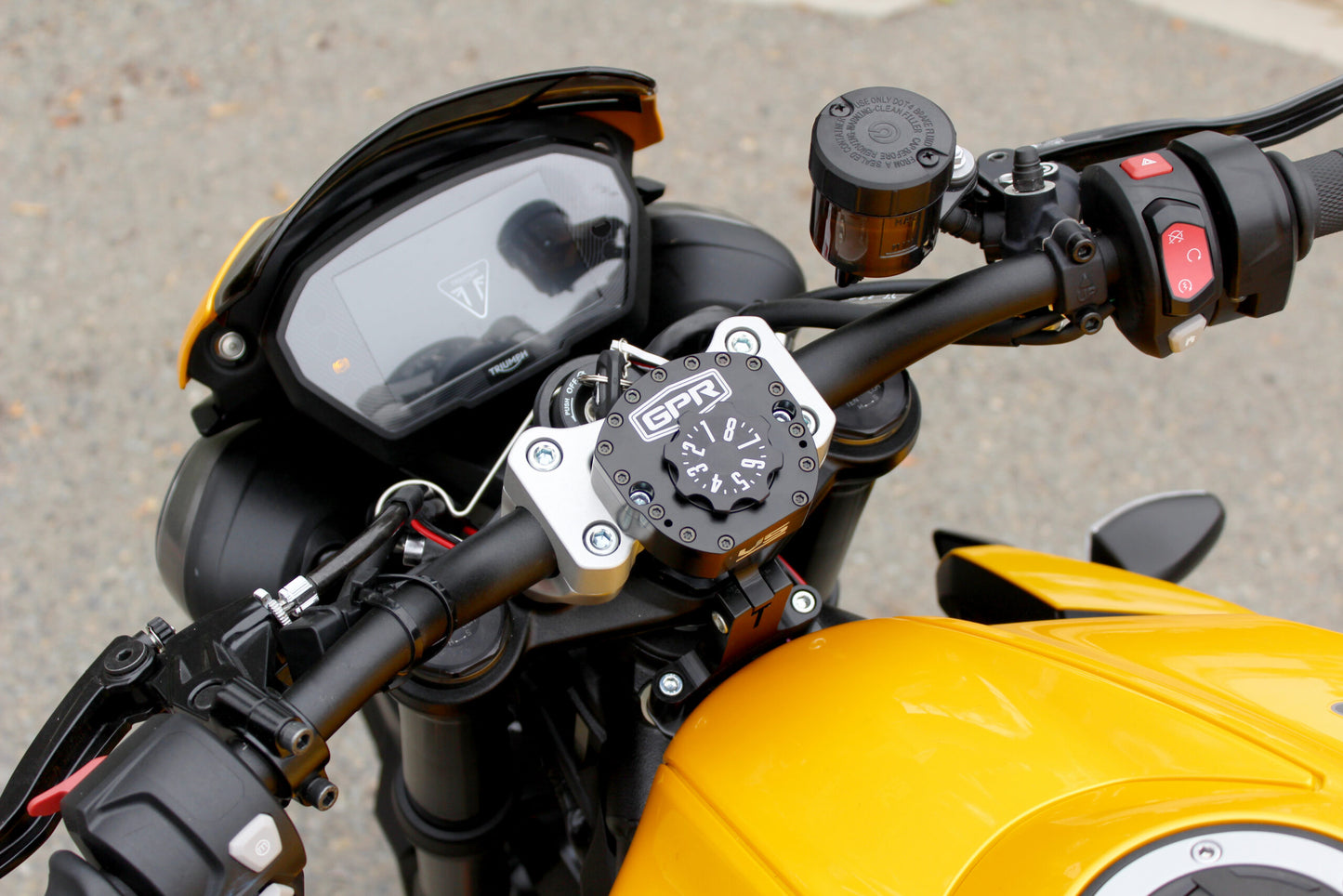 GPR V5-S Stabilizer Kit Triumph Street Triple 2012-2016 - Adventure Parts