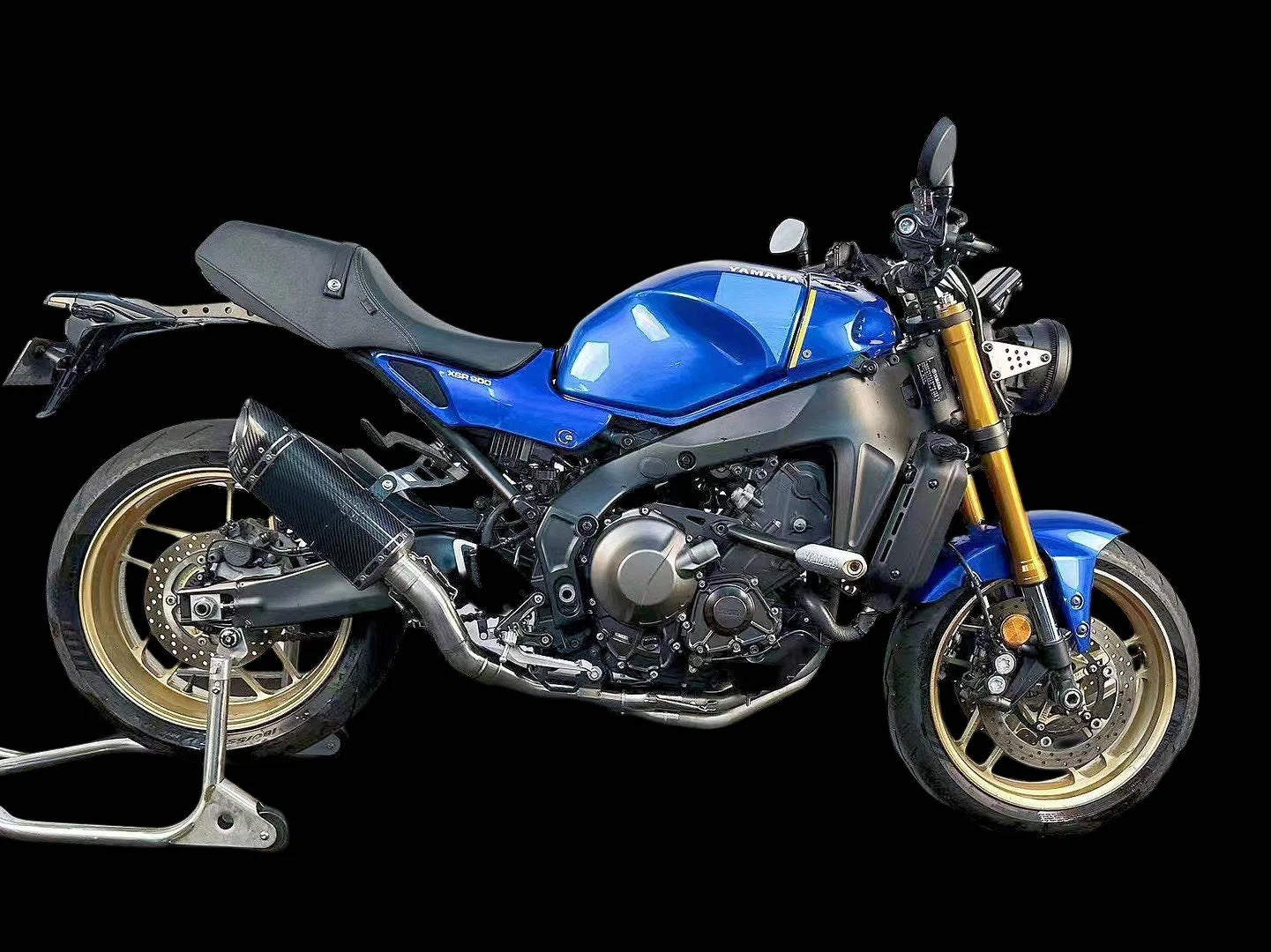 Vandemon Titanium Exhaust System Yamaha XSR900 2022-2025 - Adventure Parts