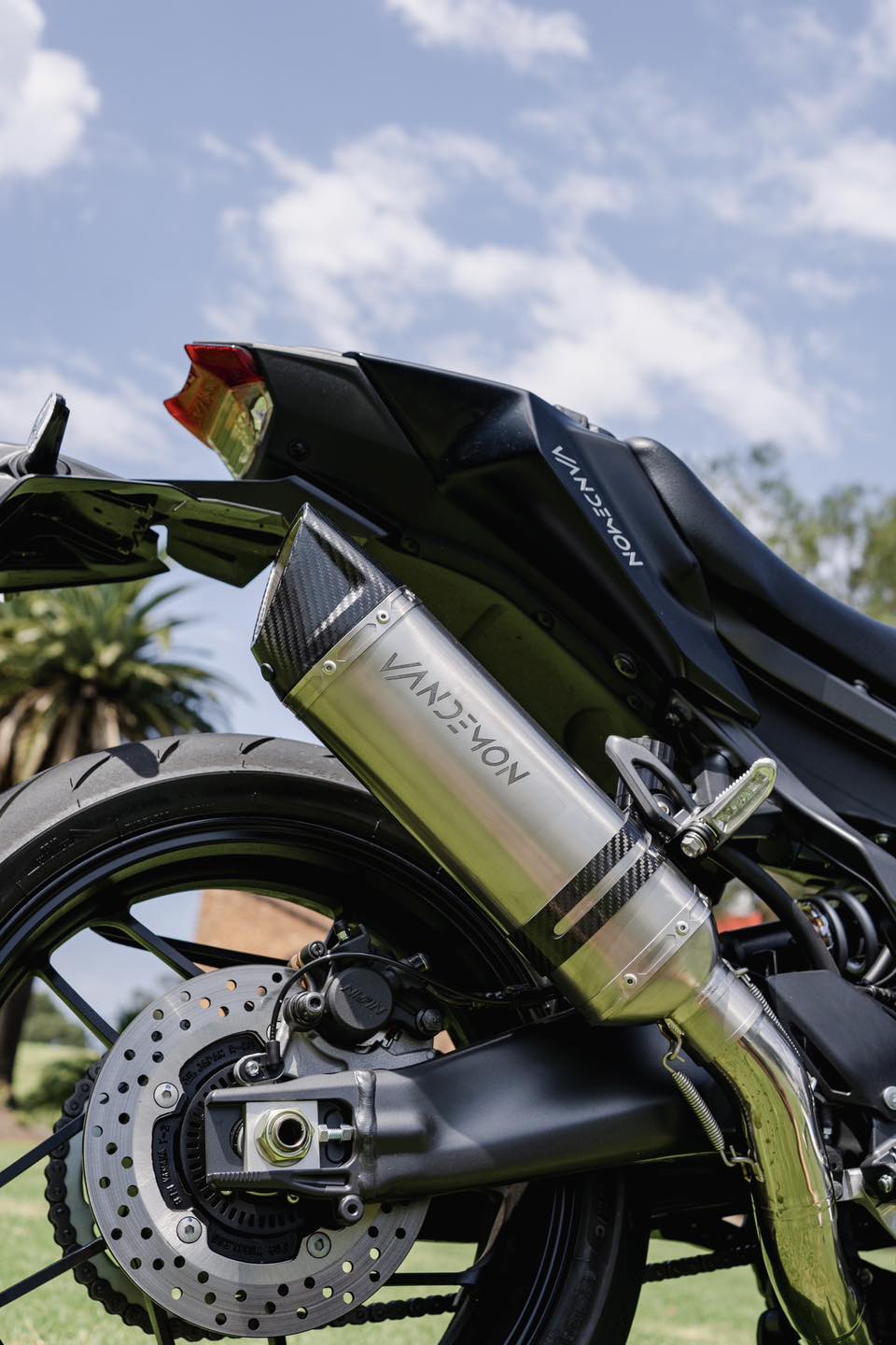 Vandemon Titanium Exhaust System Yamaha MT09 and XSR900 2021-2025 - Adventure Parts