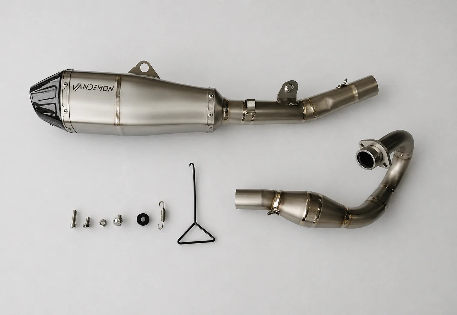 カワサキ KX250F テンショナー Vandemon Titanium Exhaust System Kawasaki KX250F 2025-2026