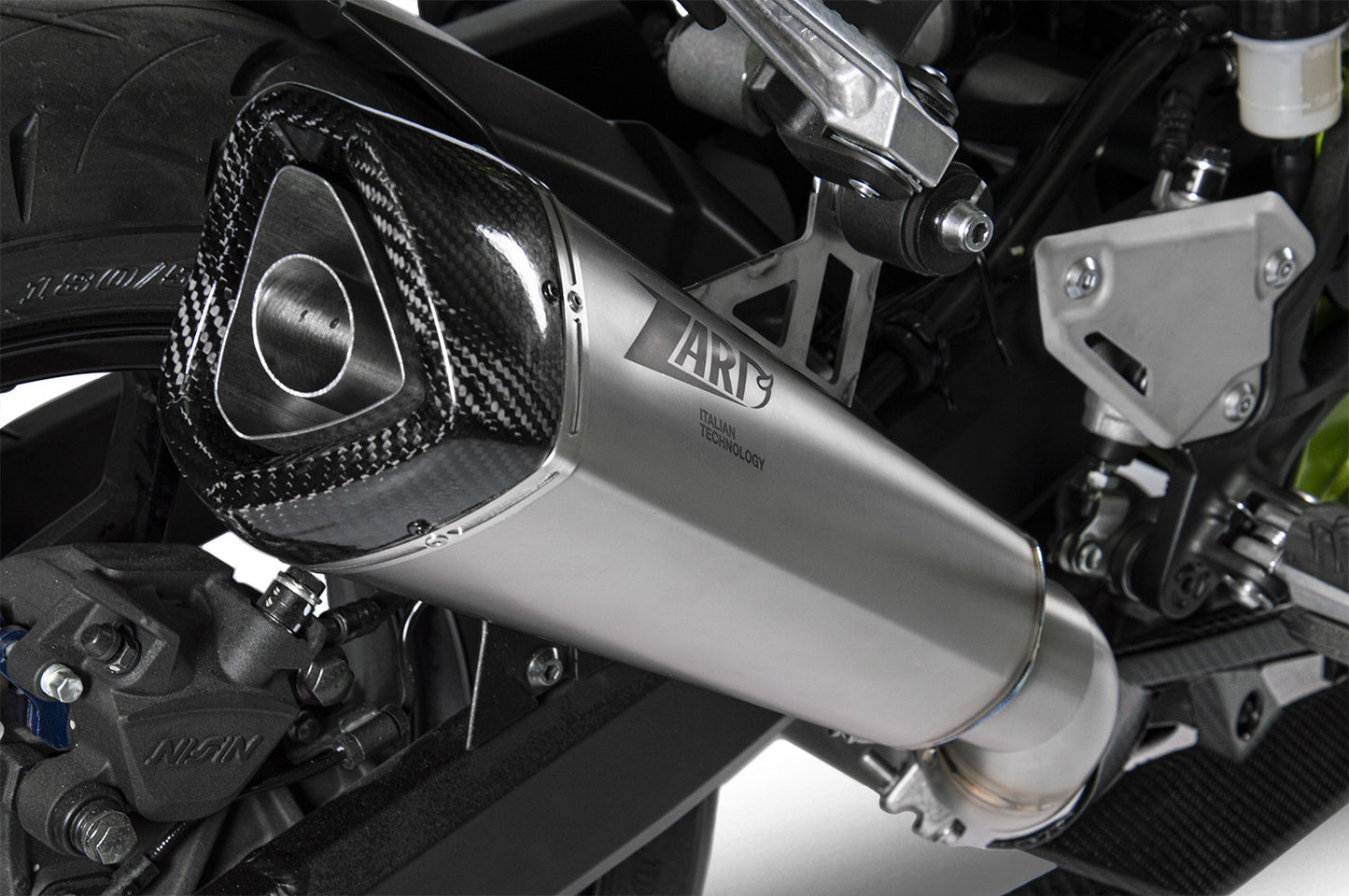 ZARD Slip-On Exhaust System Titanium Kawasaki Z900 2020-2024 - Adventure Parts