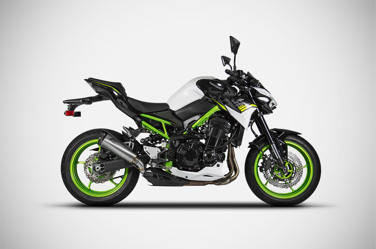 ZARD Slip-On Exhaust System Titanium Kawasaki Z900 2020-2024 - Adventure Parts