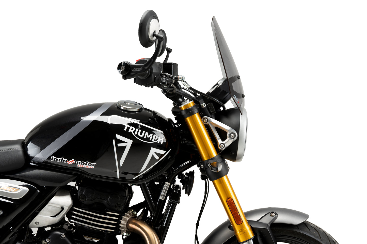 Puig New Generation Windscreen Triumph Scrambler 400X 2024-2025