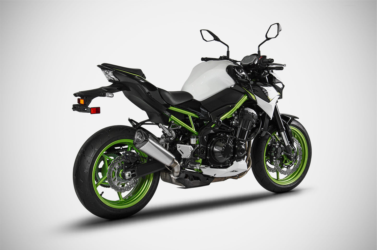 ZARD Slip-On Exhaust System Titanium Kawasaki Z900 2020-2024 - Adventure Parts