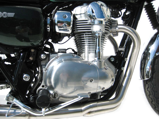 ZARD Exhaust "Conical" Full Kit Kawasaki W800 2010-2017 - Adventure Parts