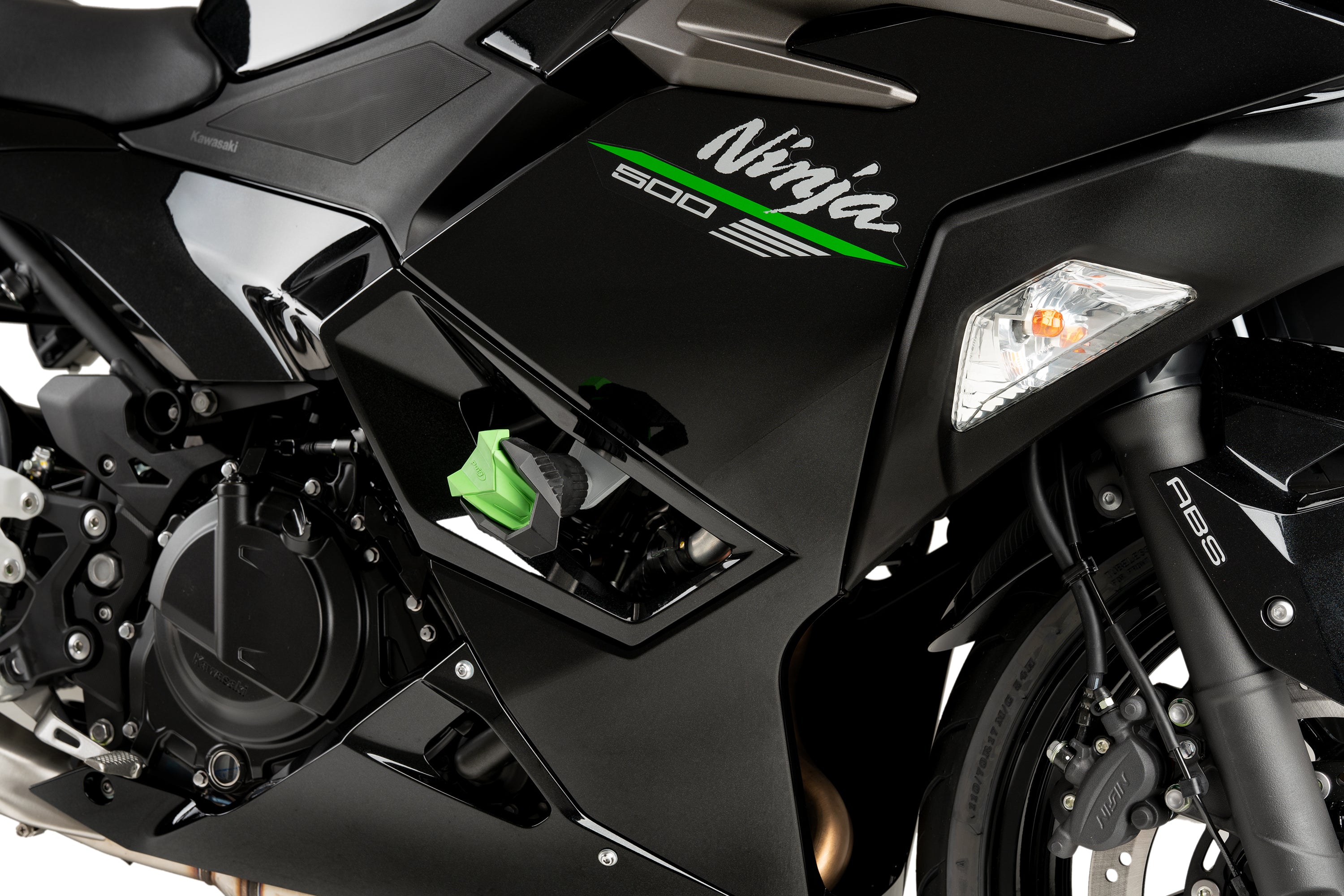 ピー助ページ Puig R19 Frame Sliders KAWASAKI NINJA 500 2024-2025