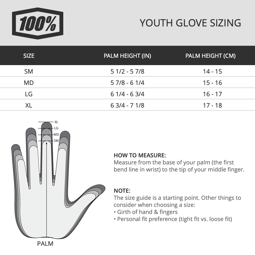 100% Youth Brisker Gloves - Adventure Parts