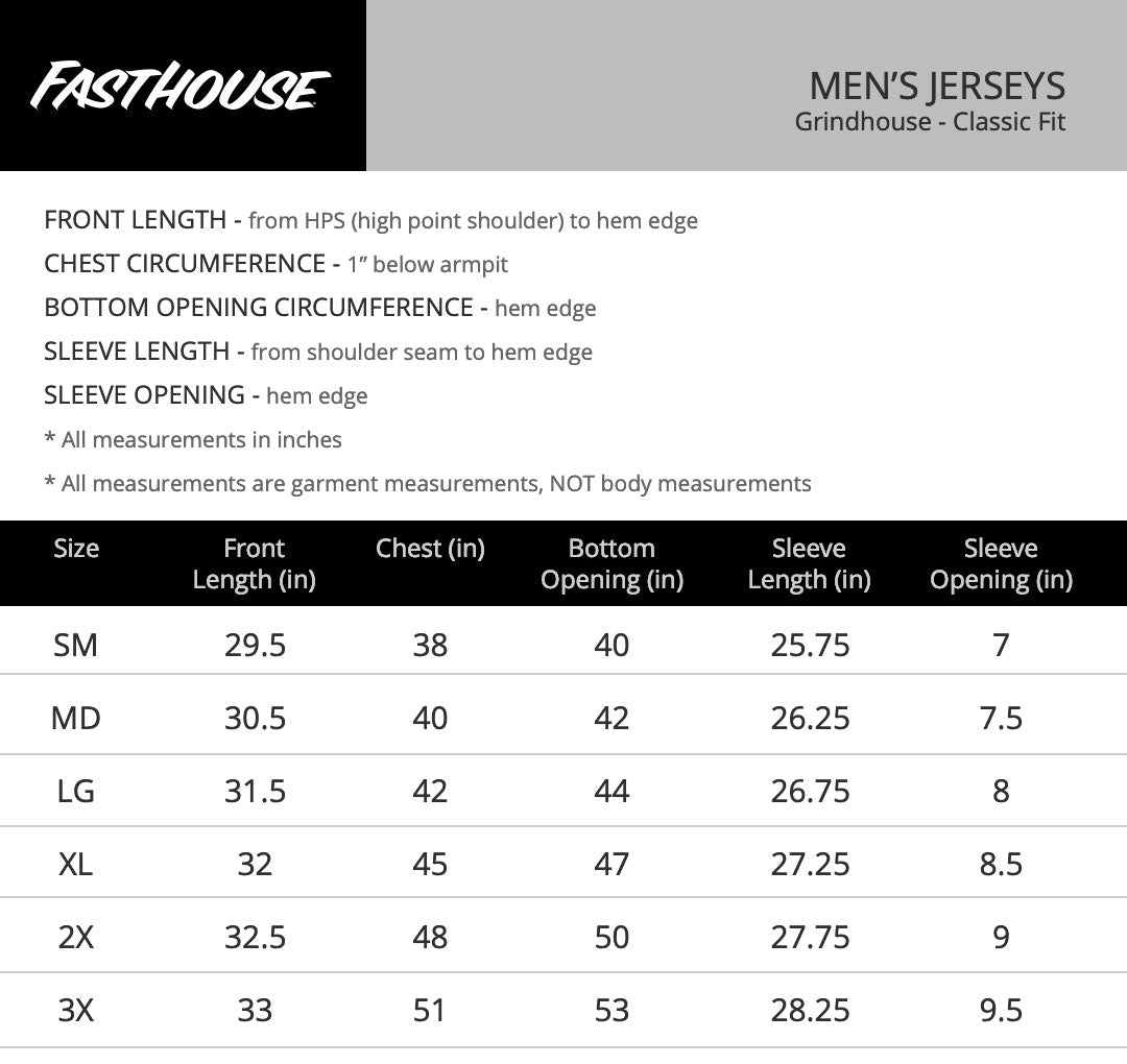 Fasthouse Grindhouse Hudson Jersey - Adventure Parts