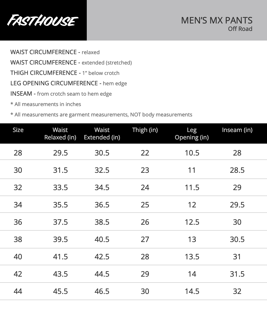 Fasthouse Off-Road Sand Cat Pant - Adventure Parts