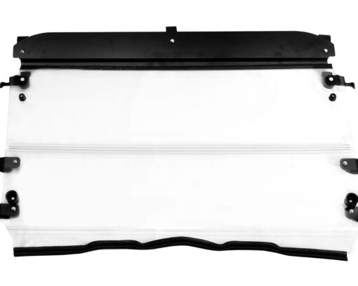Seizmik Windshield Versa-Fold (UV Resistant Poly) ? Polaris Mid-Size Round Tube Ranger