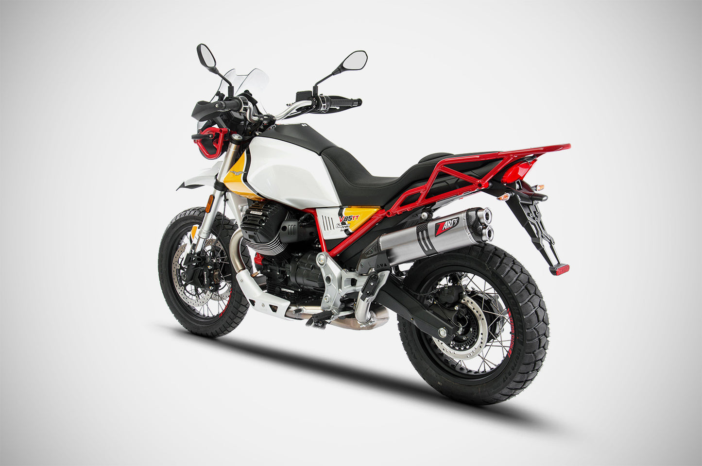 ZARD Exhaust Slip-On Moto Guzzi V85 Tt 2019-2023 - Adventure Parts