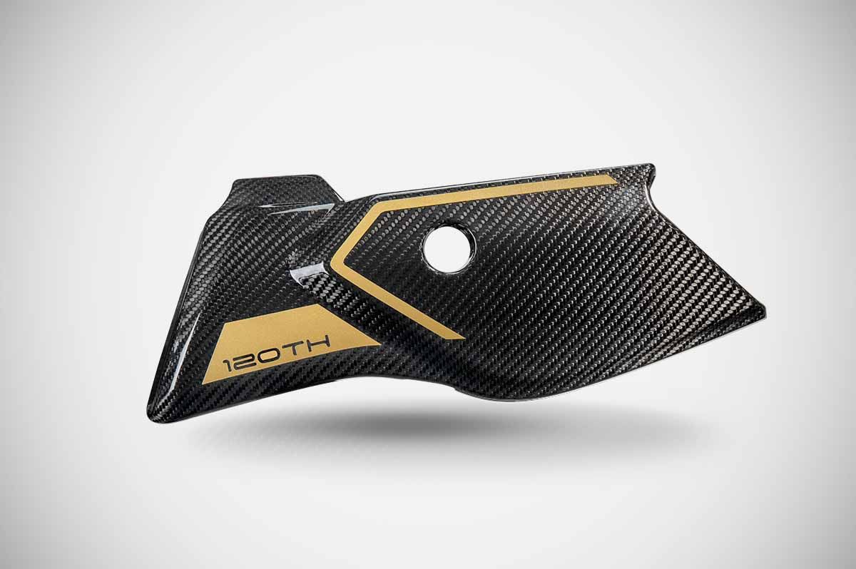 ZARD Radiator Covers + Rear Side Panel "120Th" Harley Davidson Sportster S 2021-2024 - Adventure Parts