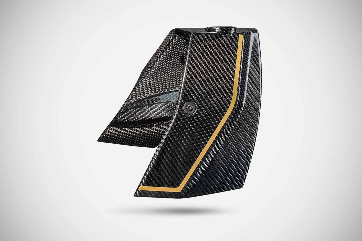 ZARD Radiator Covers + Rear Side Panel "120Th" Harley Davidson Sportster S 2021-2024 - Adventure Parts